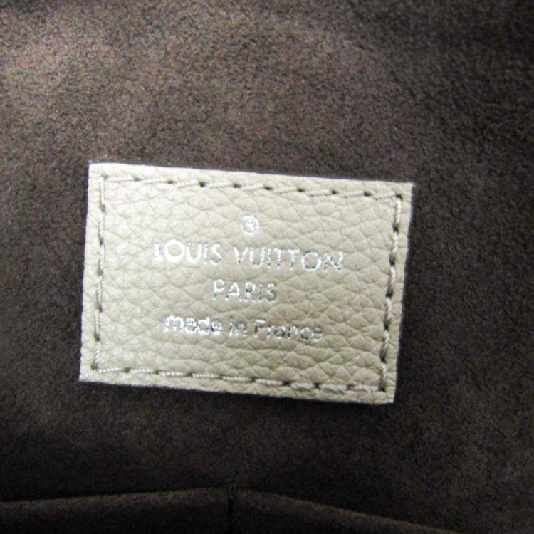 Pre Owned Louis Vuitton Galle Mahina Leather  Omere Shoulder Bag