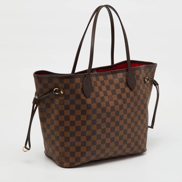 مملوكة مسبقًا Louis Vuitton Damier Ebene Canvas Neverfull MM Bag