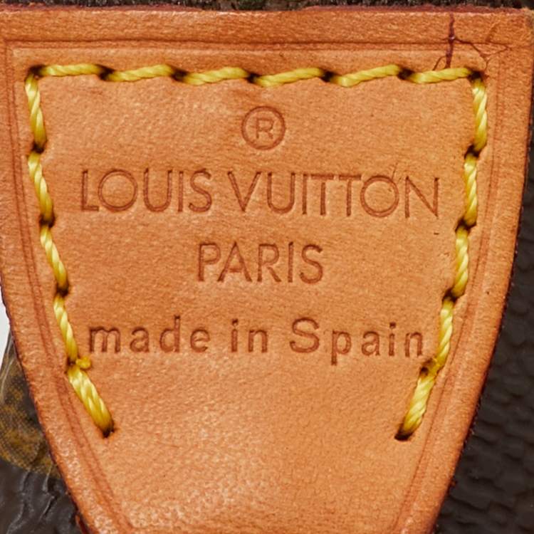 Pre Owned Louis Vuitton Monogram Canvas Pochette Accessoires Bag