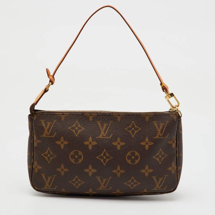 Pre Owned Louis Vuitton Monogram Canvas Pochette Accessoires Bag
