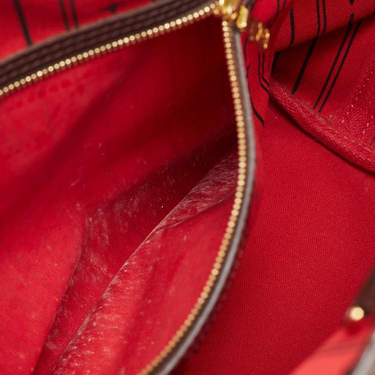 Pre Owned Louis Vuitton Damier Ebene Canvas Neverfull MM Bag