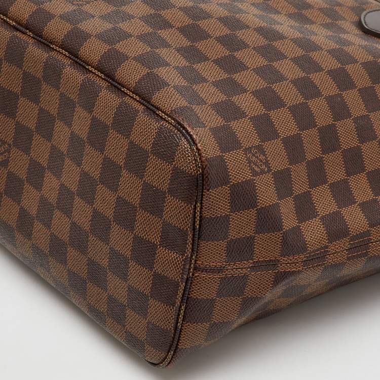 Pre Owned Louis Vuitton Damier Ebene Canvas Neverfull MM Bag