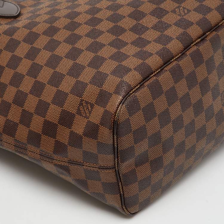 Pre Owned Louis Vuitton Damier Ebene Canvas Neverfull MM Bag