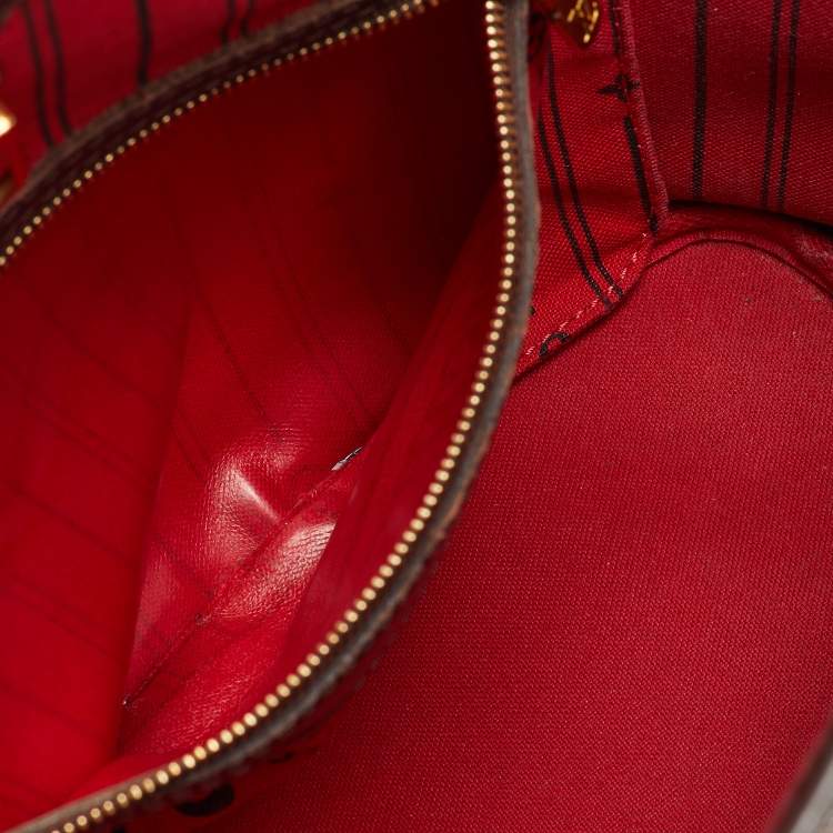 Pre Owned Louis Vuitton Damier Ebene Canvas Neverfull PM Bag