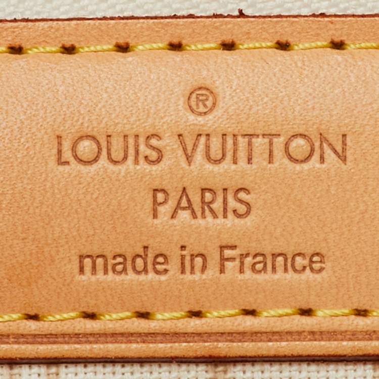 Pre Owned Louis Vuitton Damier Azur Canvas Neverfull MM Bag