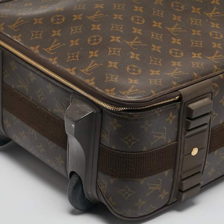 Pre Owned Louis Vuitton Monogram Canvas Business Pegase Legere 55 Luggage