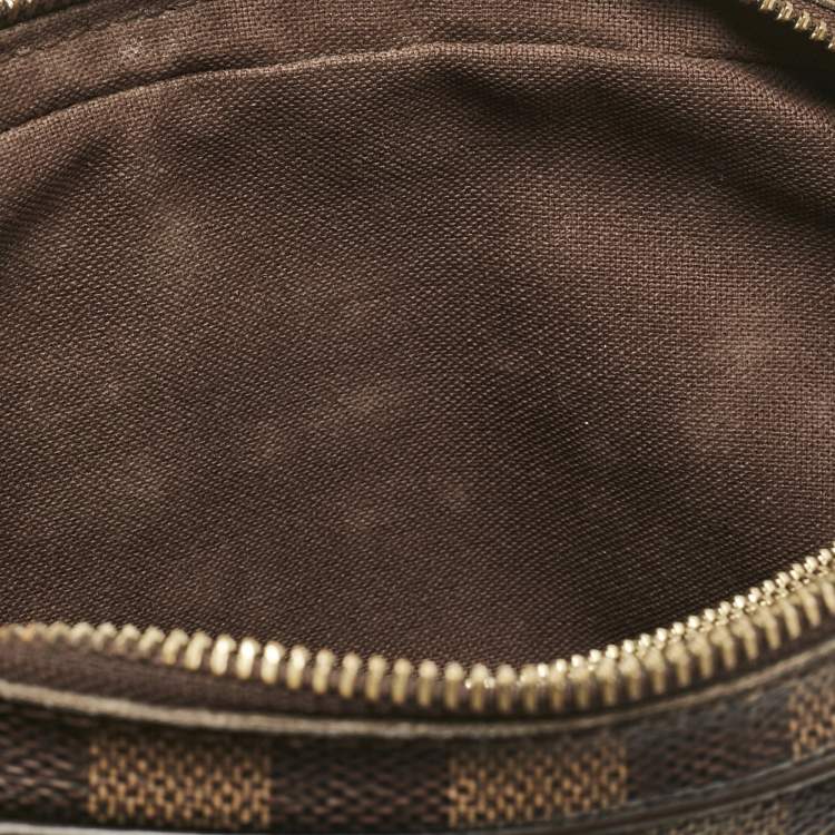 Pre Owned Louis Vuitton Damier Ebene Canvas Bum Brooklyn Waist Bag