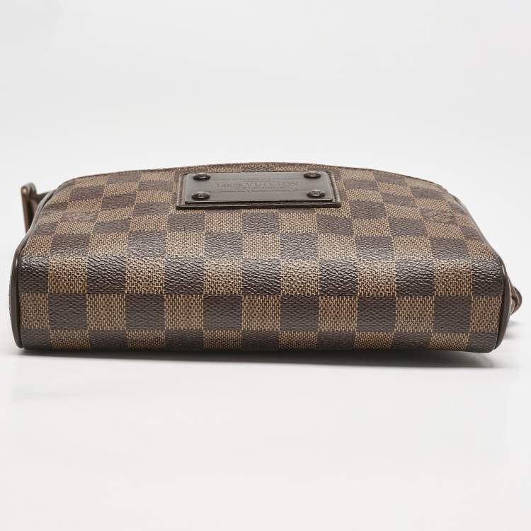 Pre Owned Louis Vuitton Damier Ebene Canvas Bum Brooklyn Waist Bag