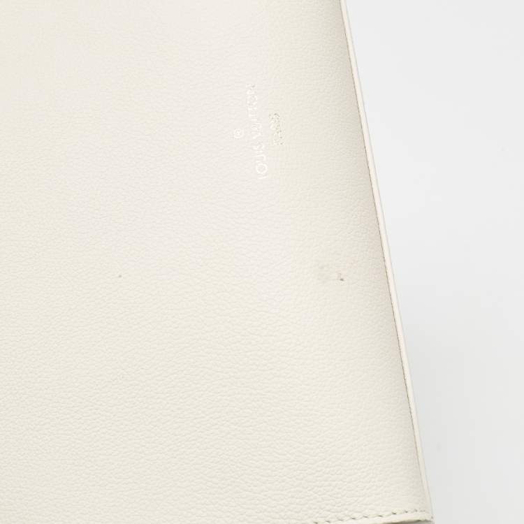 Pre Owned Louis Vuitton Quartz Leather Lock & Go Bag