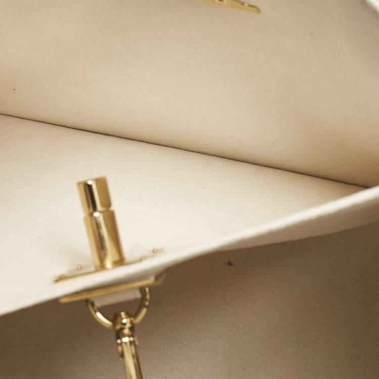 Pre Owned Louis Vuitton Quartz Leather Lock & Go Bag