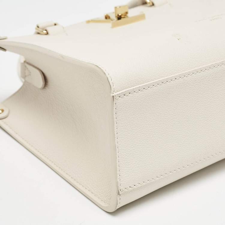 Pre Owned Louis Vuitton Quartz Leather Lock & Go Bag
