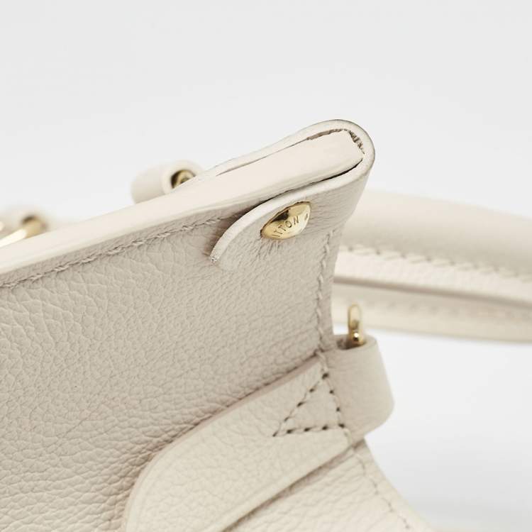 Pre Owned Louis Vuitton Quartz Leather Lock & Go Bag