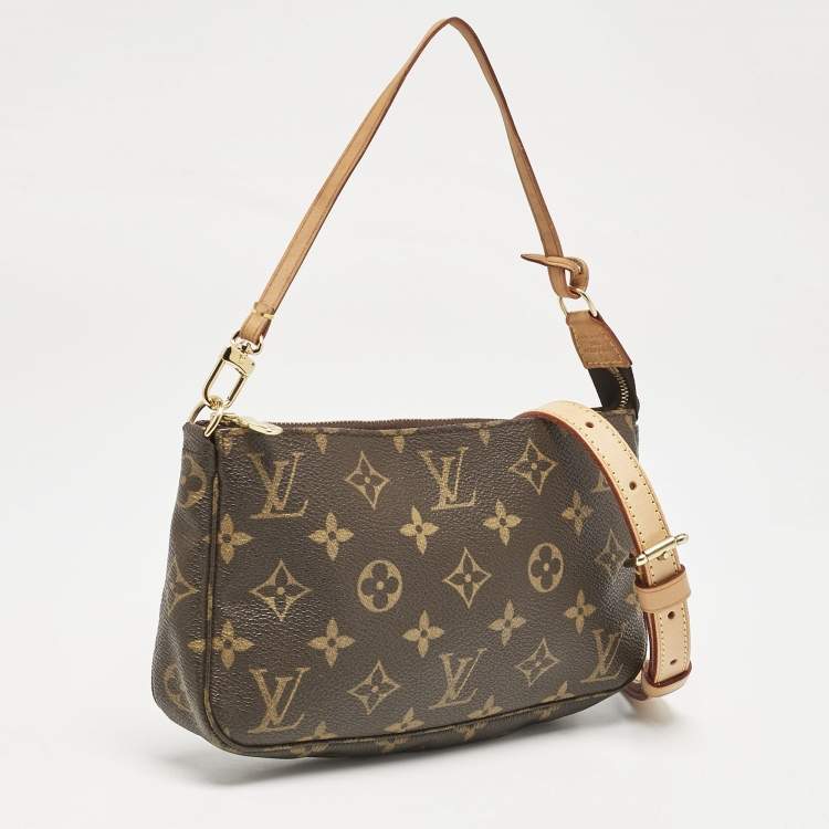 Pre Owned Louis Vuitton Monogram Canvas Pochette Accessories