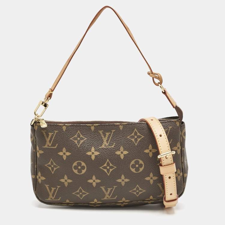 Pre Owned Louis Vuitton Monogram Canvas Pochette Accessories
