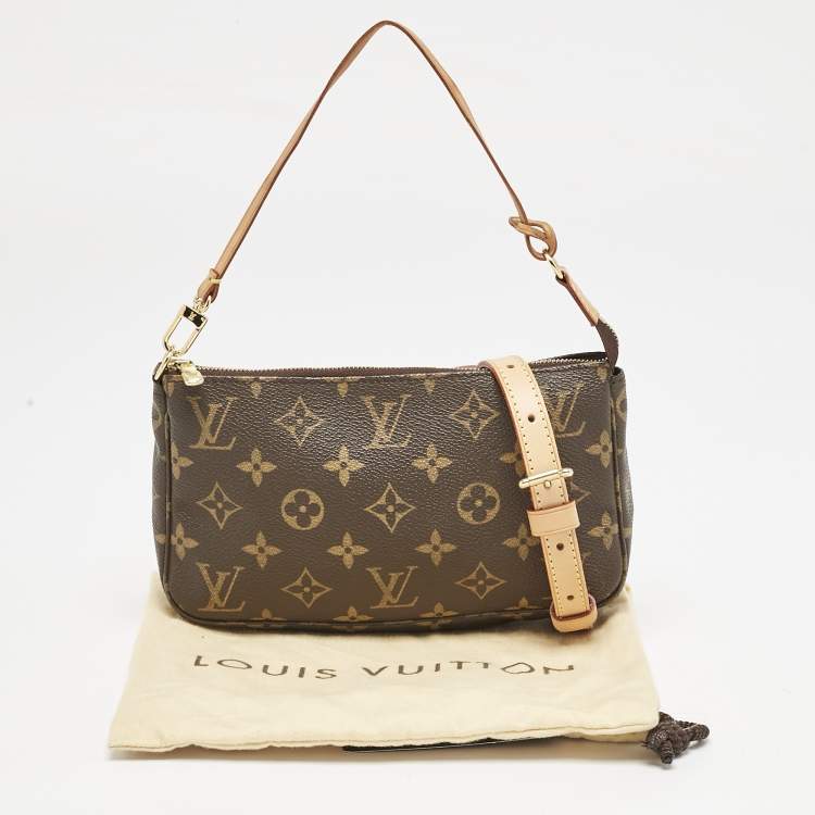 Pre Owned Louis Vuitton Monogram Canvas Pochette Accessories
