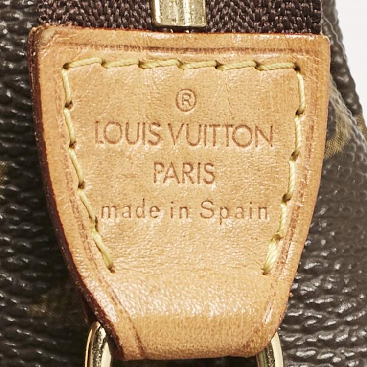 Pre Owned Louis Vuitton Monogram Canvas Pochette Accessories