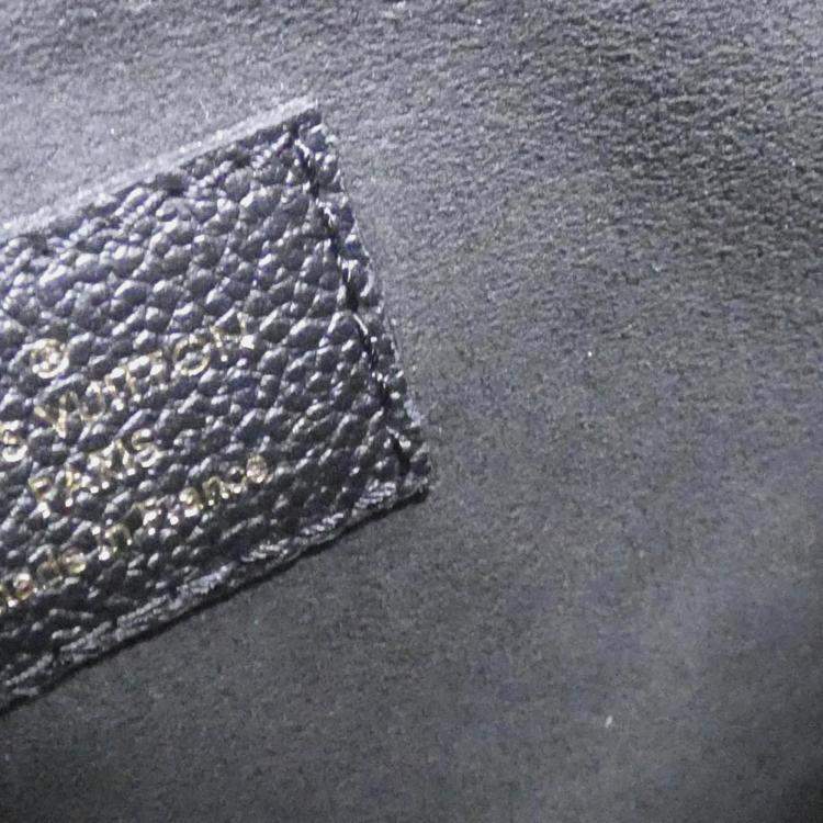 Pre Owned Louis Vuitton Black Monogram Empreinte Leather Multi Pochette Accessoires Shoulder Bag