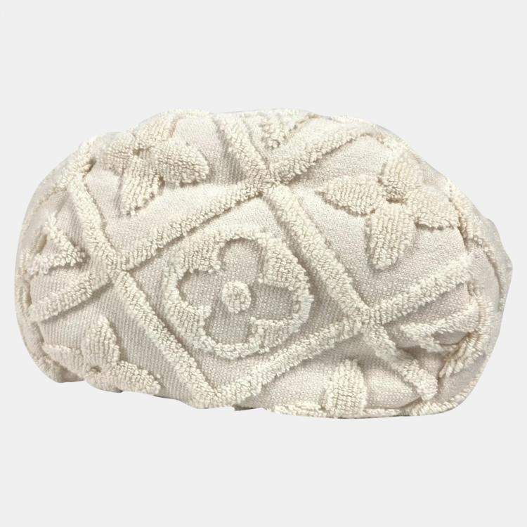 Pre Owned Louis Vuitton White Monogram LVacation Bucket Bag