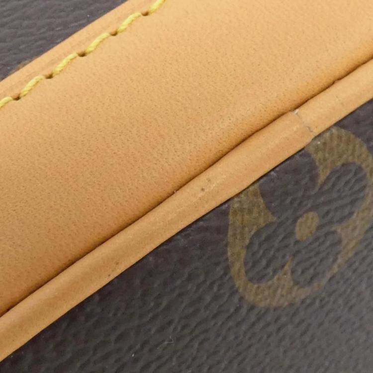 Pre Owned Louis Vuitton Brown Monogram Canvas Vivienne Nano Noe Shoulder Bag