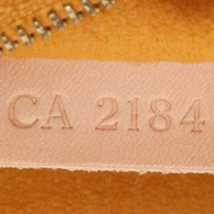 Pre Owned Louis Vuitton Safran Monogram Canvas Pallas Chain Bag