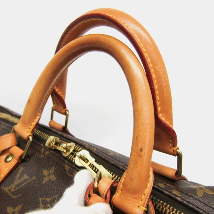 Pre Owned Louis Vuitton Monogram Canvas Keepall 50 Boston Bag