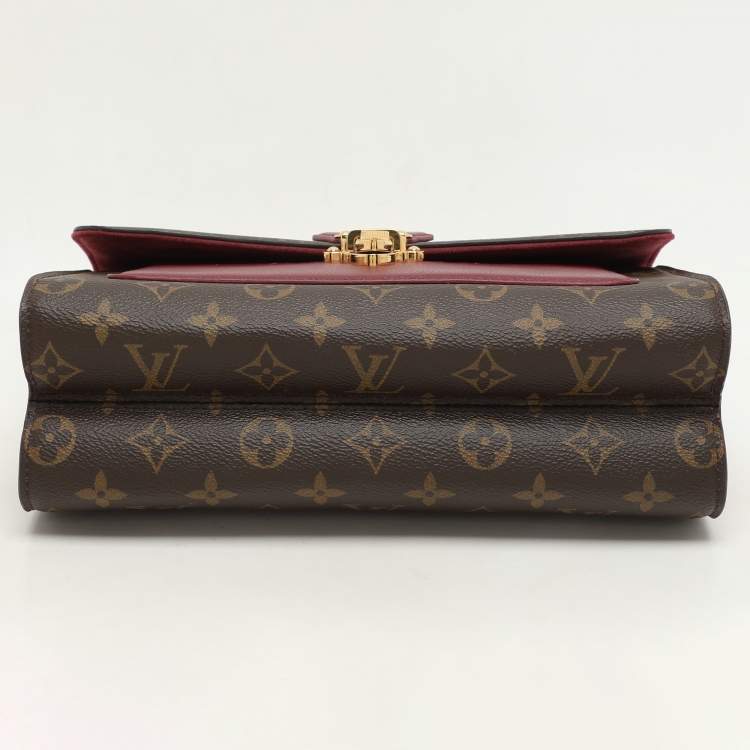 Pre Owned Louis Vuitton Raisin Monogram Canvas Victoire Bag