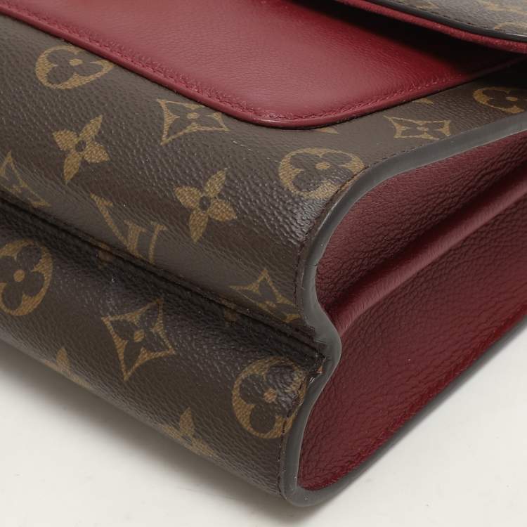 Pre Owned Louis Vuitton Raisin Monogram Canvas Victoire Bag