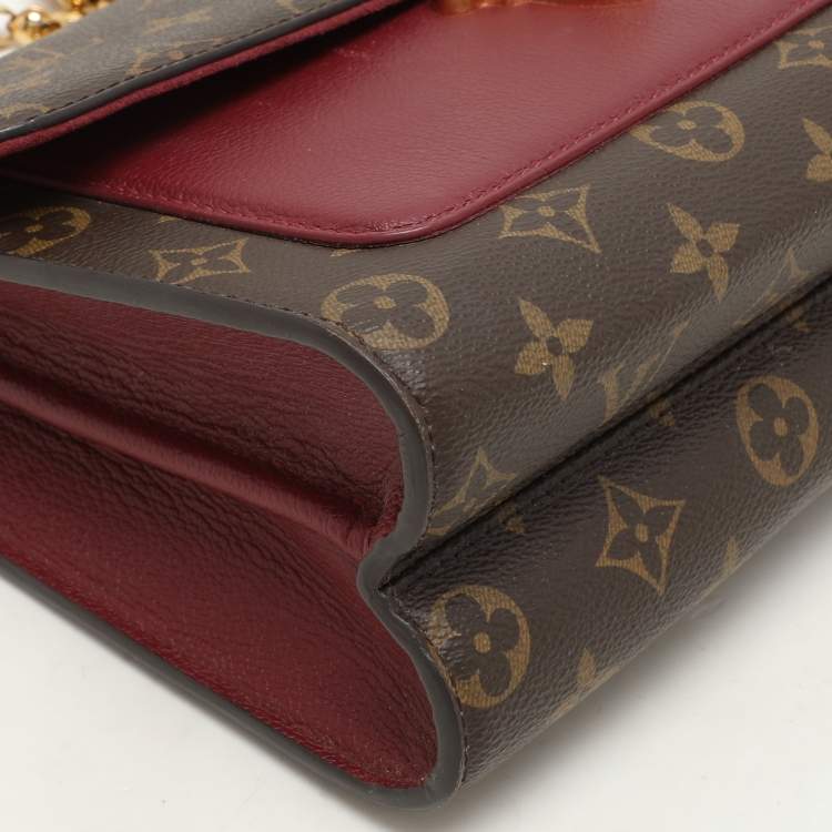 Pre Owned Louis Vuitton Raisin Monogram Canvas Victoire Bag