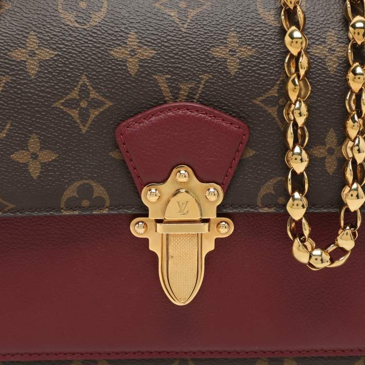 Pre Owned Louis Vuitton Raisin Monogram Canvas Victoire Bag
