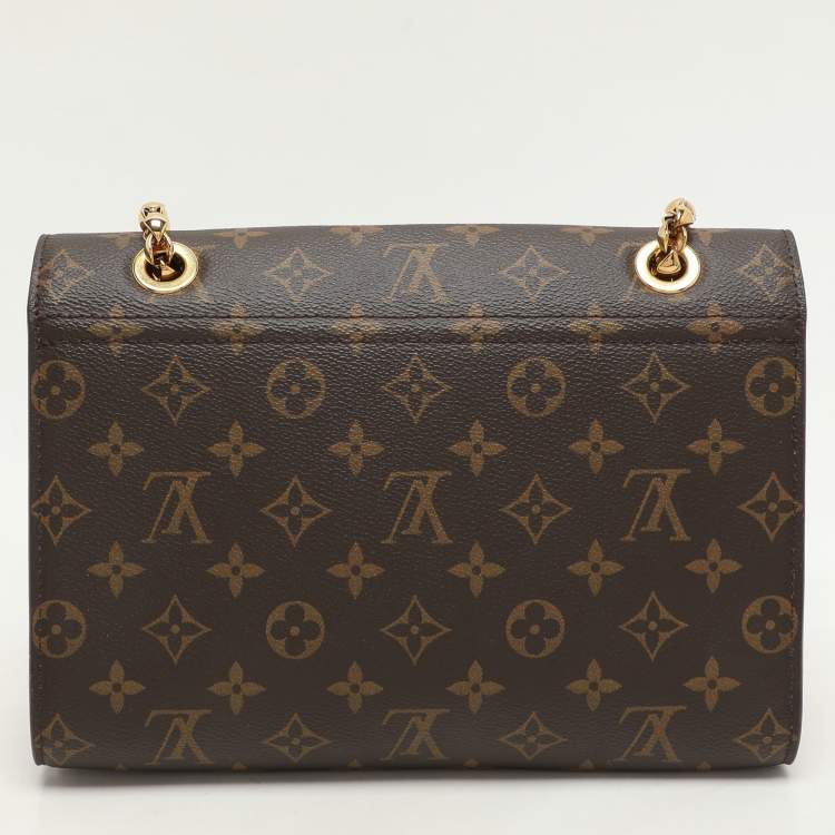 Pre Owned Louis Vuitton Raisin Monogram Canvas Victoire Bag