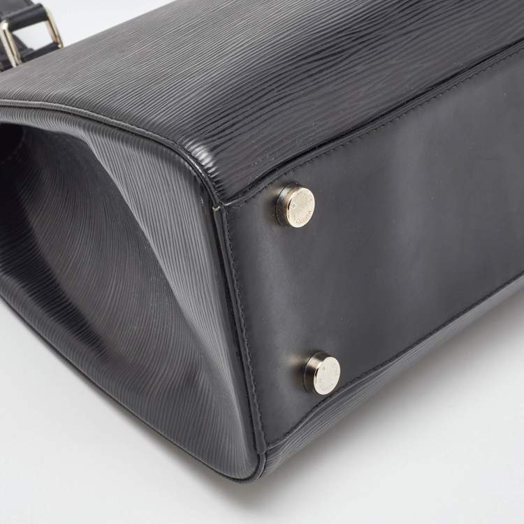 Pre Owned Louis Vuitton Black Epi Leather Brea GM Bag