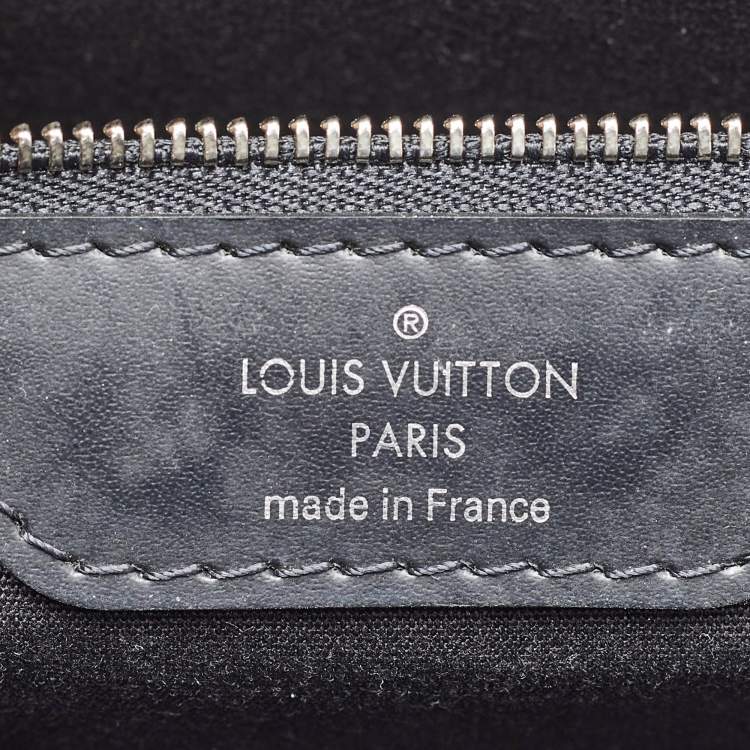 Pre Owned Louis Vuitton Black Epi Leather Brea GM Bag