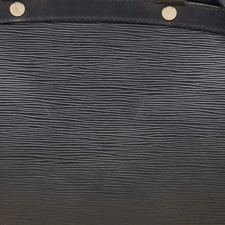 Pre Owned Louis Vuitton Black Epi Leather Brea GM Bag