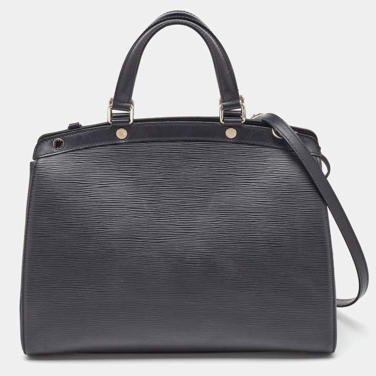 Pre Owned Louis Vuitton Black Epi Leather Brea GM Bag