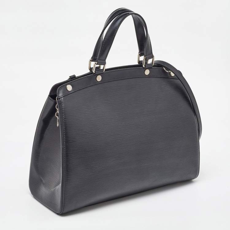 Pre Owned Louis Vuitton Black Epi Leather Brea GM Bag
