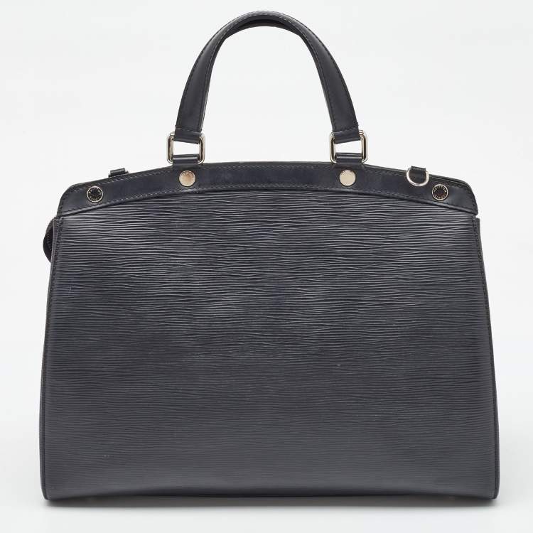 Pre Owned Louis Vuitton Black Epi Leather Brea GM Bag
