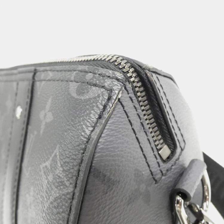 Pre Owned Louis Vuitton Monogram Eclipse Reverse City Keepall Shoulder Bag