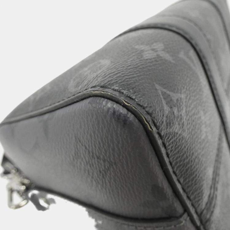 Pre Owned Louis Vuitton Monogram Eclipse Reverse City Keepall Shoulder Bag