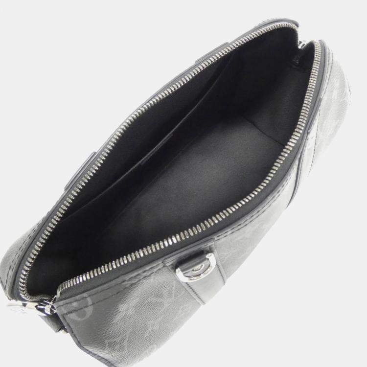 Pre Owned Louis Vuitton Monogram Eclipse Reverse City Keepall Shoulder Bag