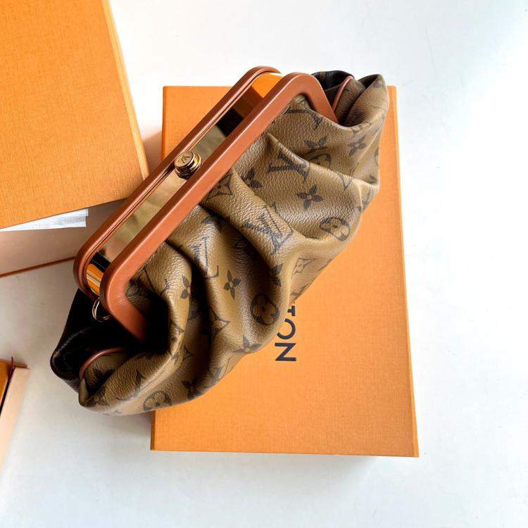 Pre Owned  Louis Vuitton Monogram Colorblock Cloud Bag With Chain