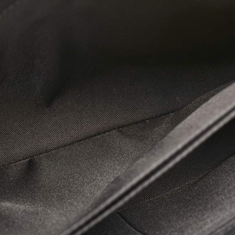 Pre Owned Louis Vuitton Black Leather Lockme II Bag