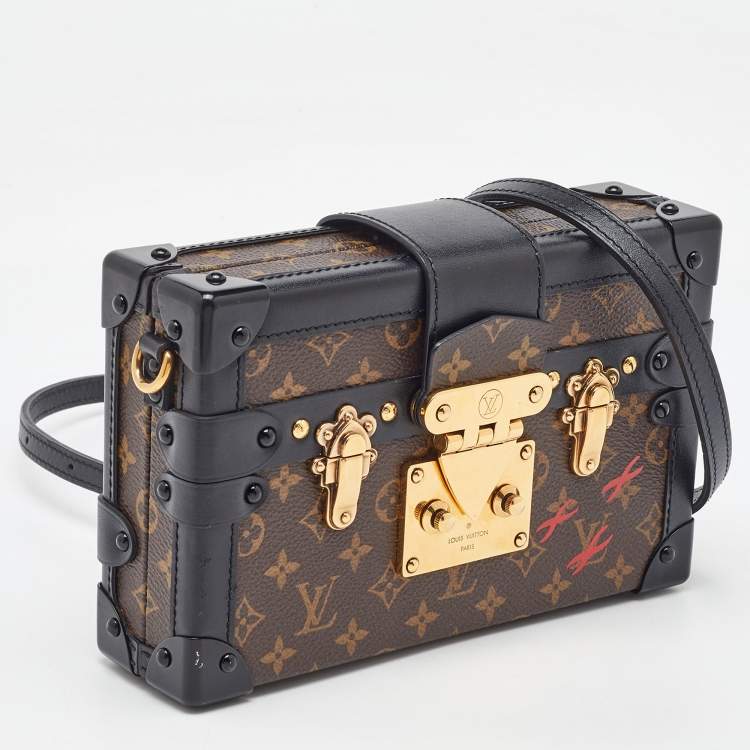 Pre Owned Louis Vuitton Monogram Canvas Petite Malle Bag
