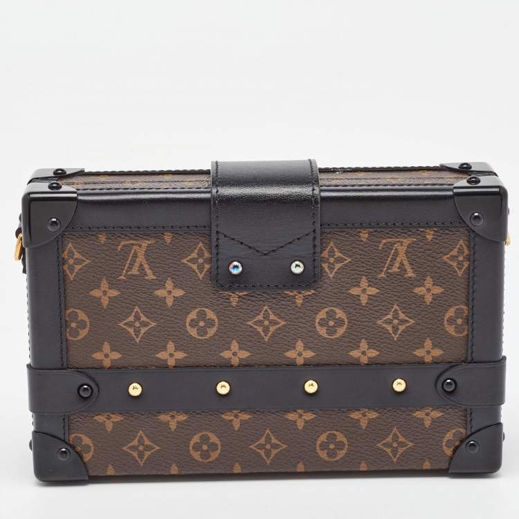 Pre Owned Louis Vuitton Monogram Canvas Petite Malle Bag