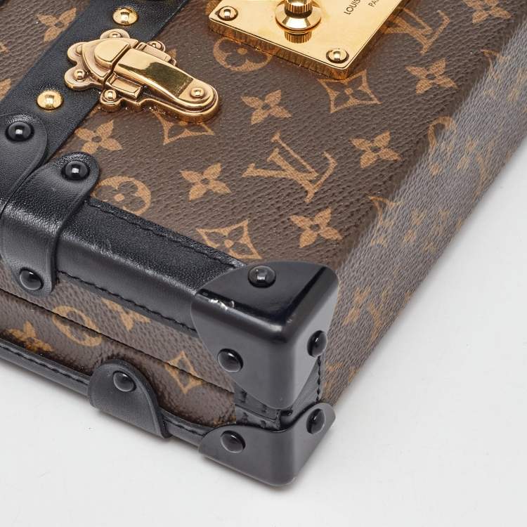 Pre Owned Louis Vuitton Monogram Canvas Petite Malle Bag