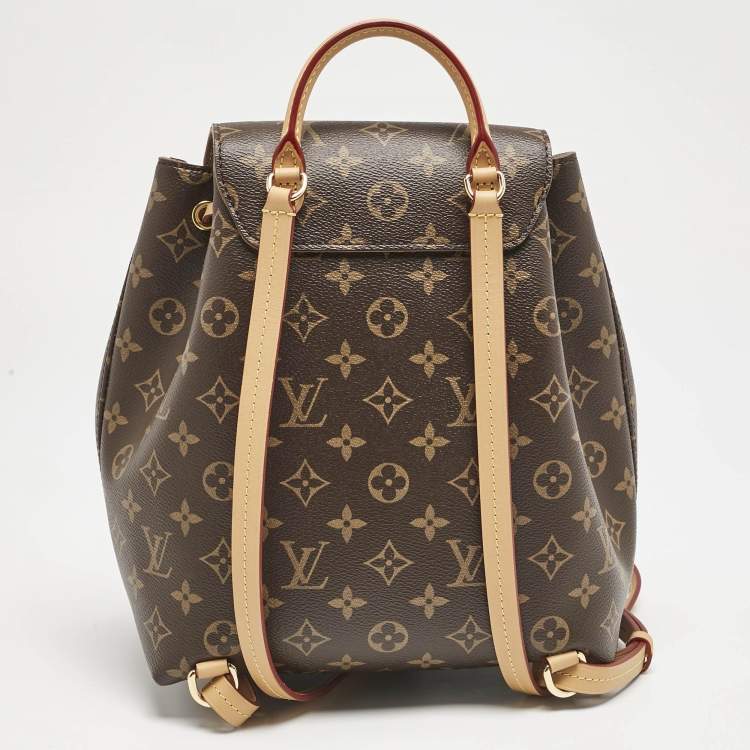 Pre Owned Louis Vuitton Monogram Canvas Montsouris PM Backpack