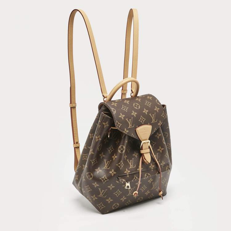 Pre Owned Louis Vuitton Monogram Canvas Montsouris PM Backpack
