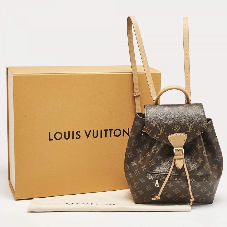 Pre Owned Louis Vuitton Monogram Canvas Montsouris PM Backpack