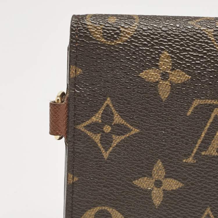 Pre Owned محفظة لويس فيتون مونوجرام قماش بورتفيه أكورديون