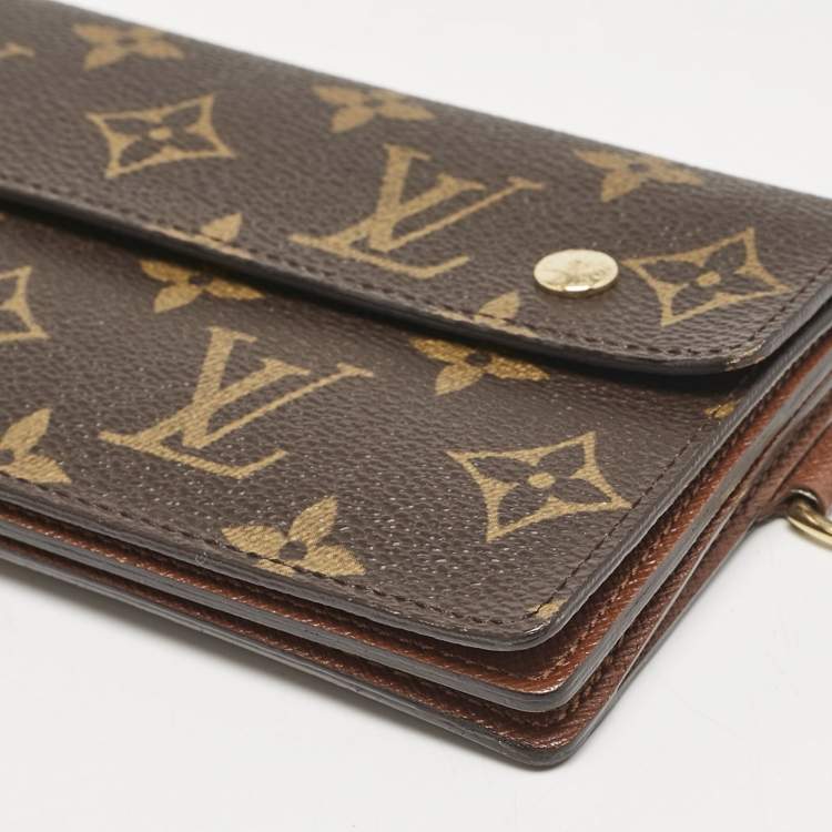 Pre Owned محفظة لويس فيتون مونوجرام قماش بورتفيه أكورديون