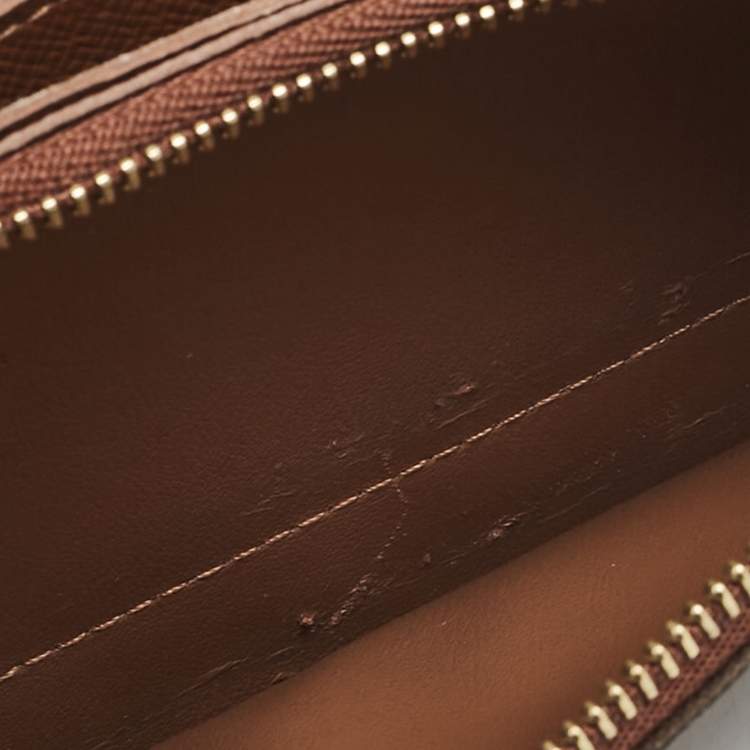 Pre Owned محفظة لويس فيتون مونوجرام قماش بورتفيه أكورديون